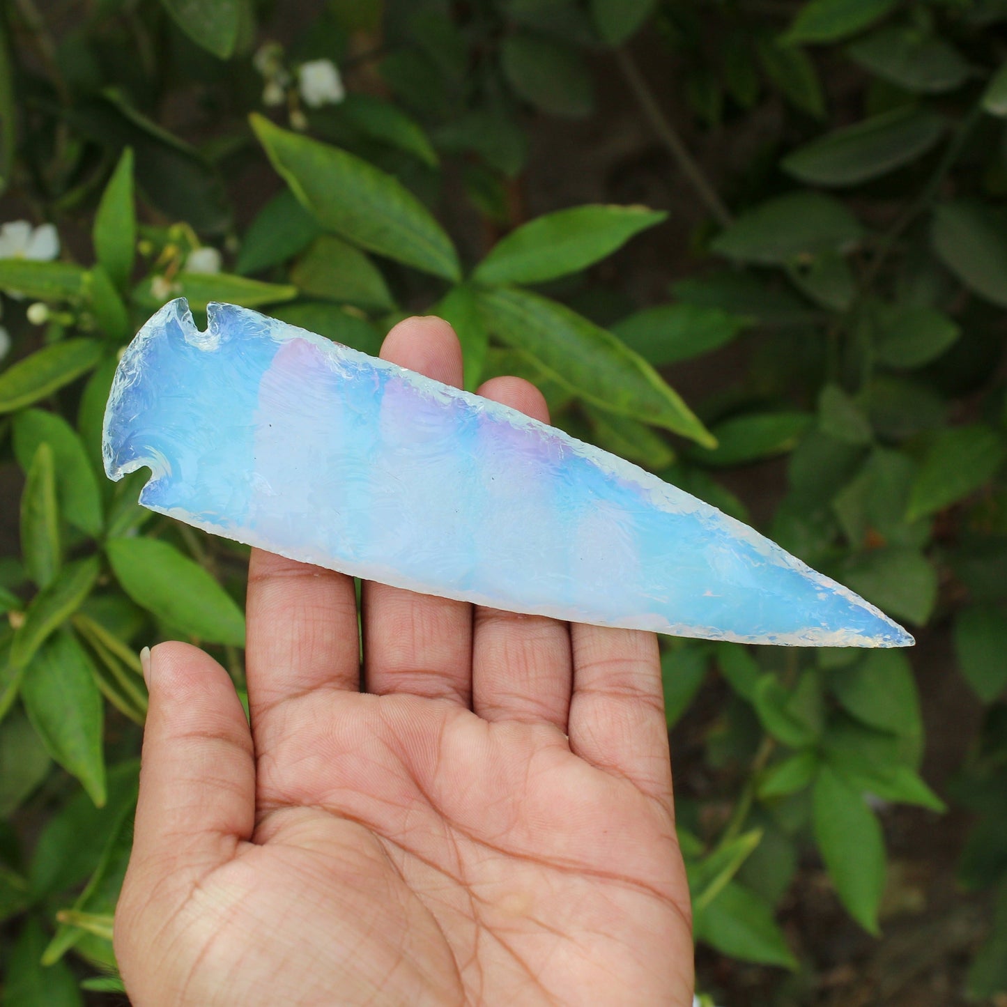Opalite 6 inch Arrowhead