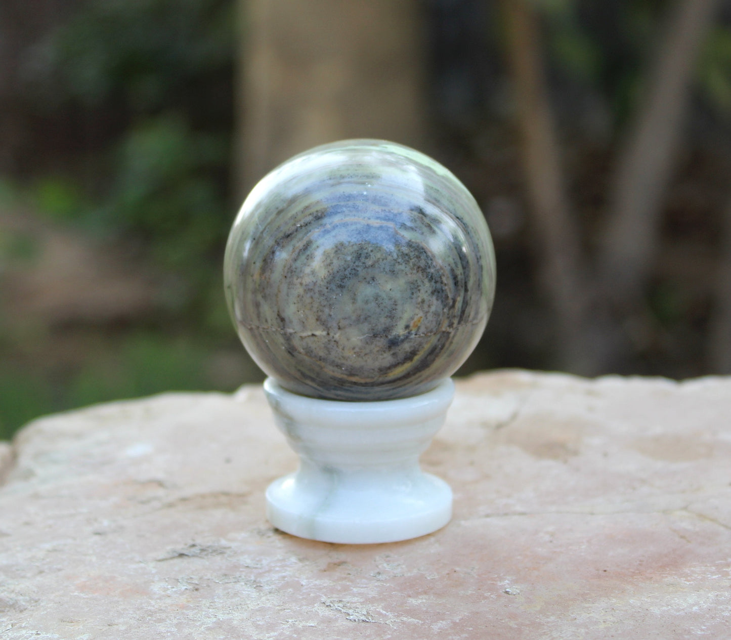 Natural Serpentine Sphere 50 mm