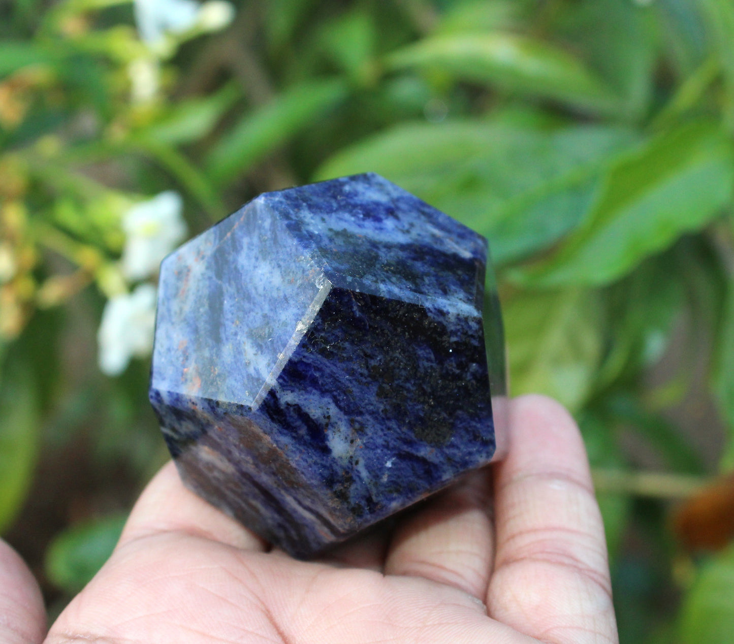 Natural Large Sodalite Dodecahedron