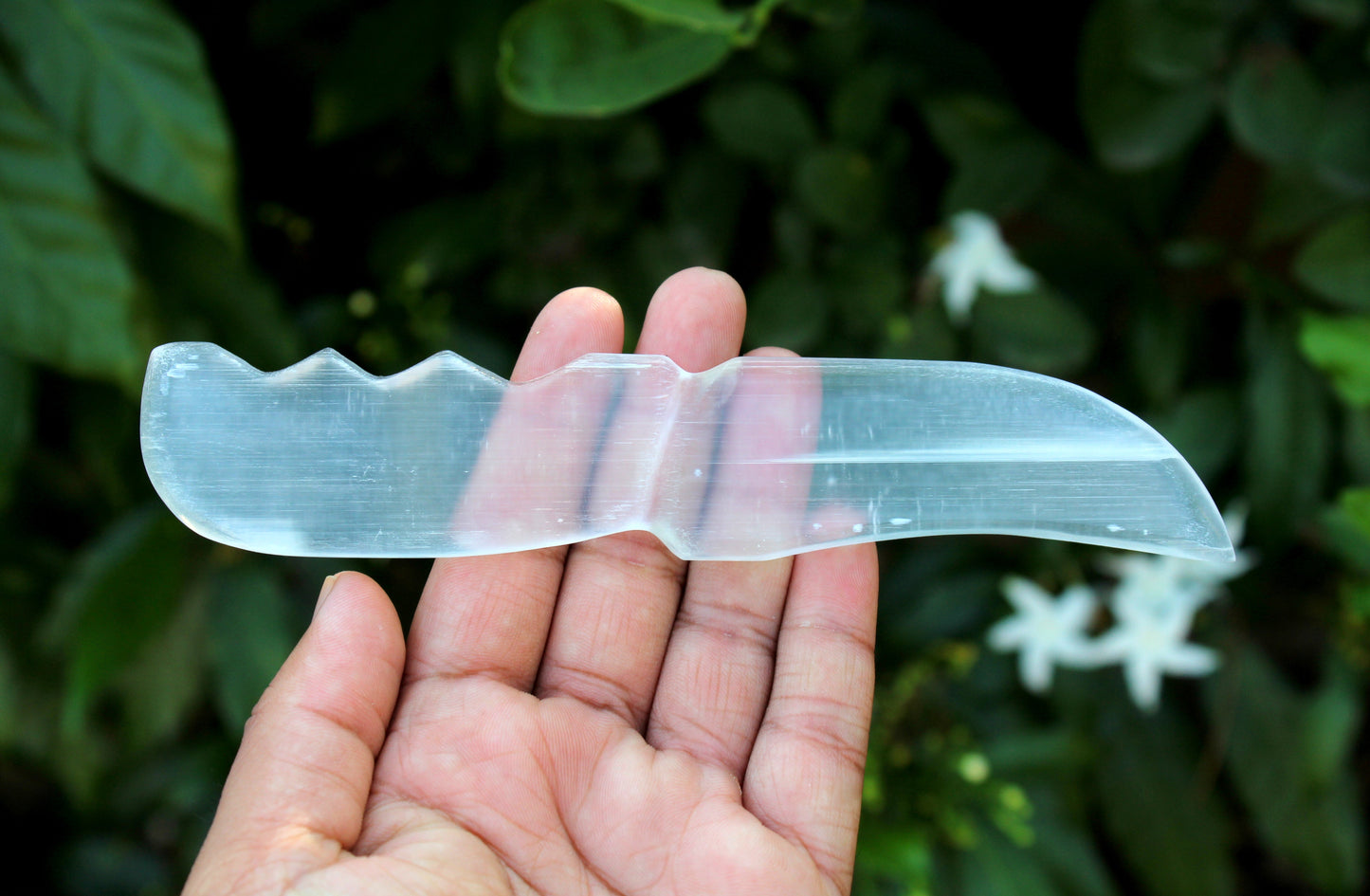 Natural Selenite 6 inch Knife