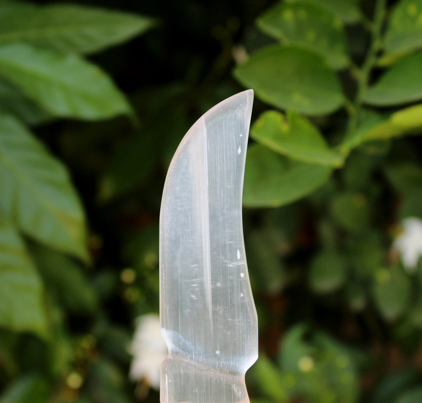 Natural Selenite 6 inch Knife