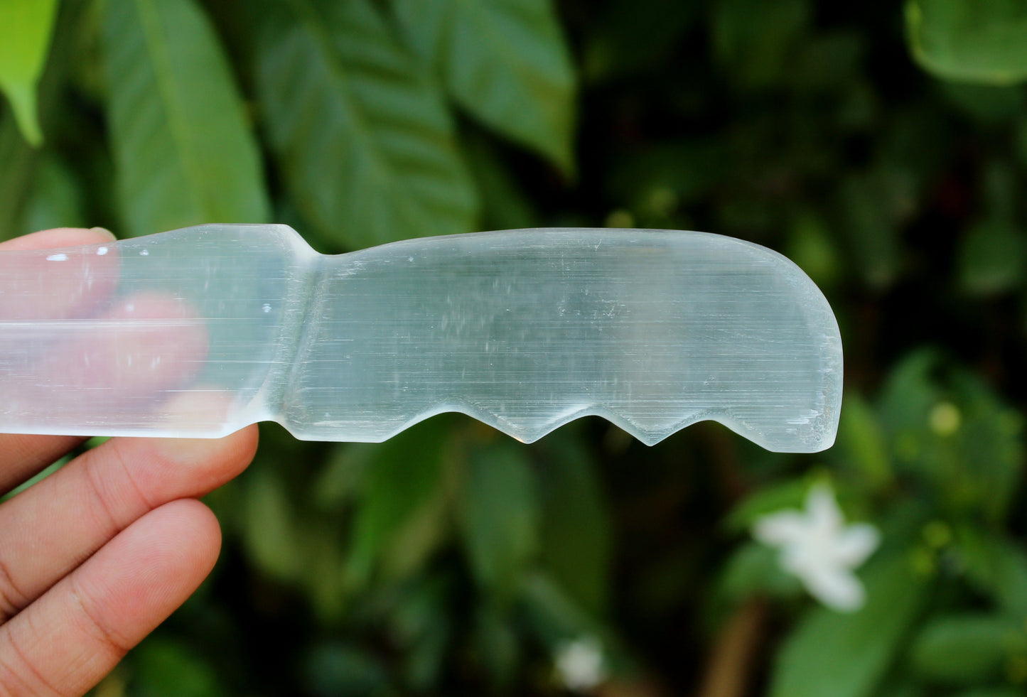 Natural Selenite 6 inch Knife