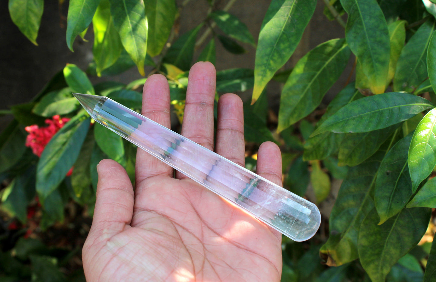 Natural Large Clear Quartz Healing Wand - 6 inches