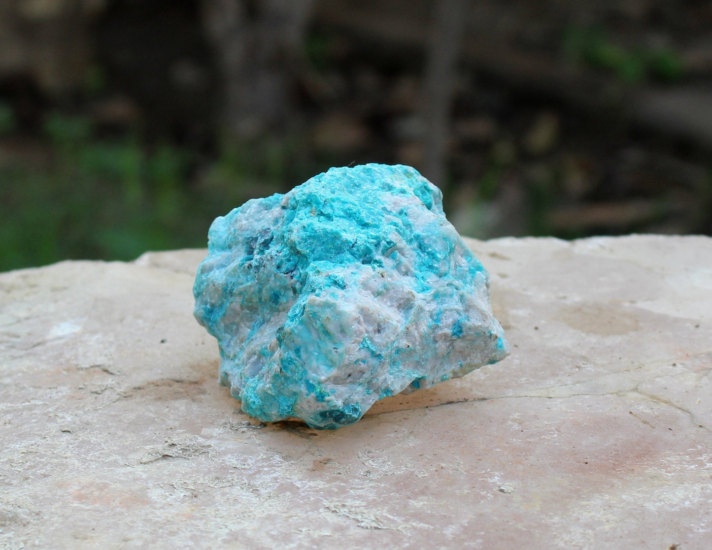 Natural Raw Chrysocolla Rough Stone of 166 grams