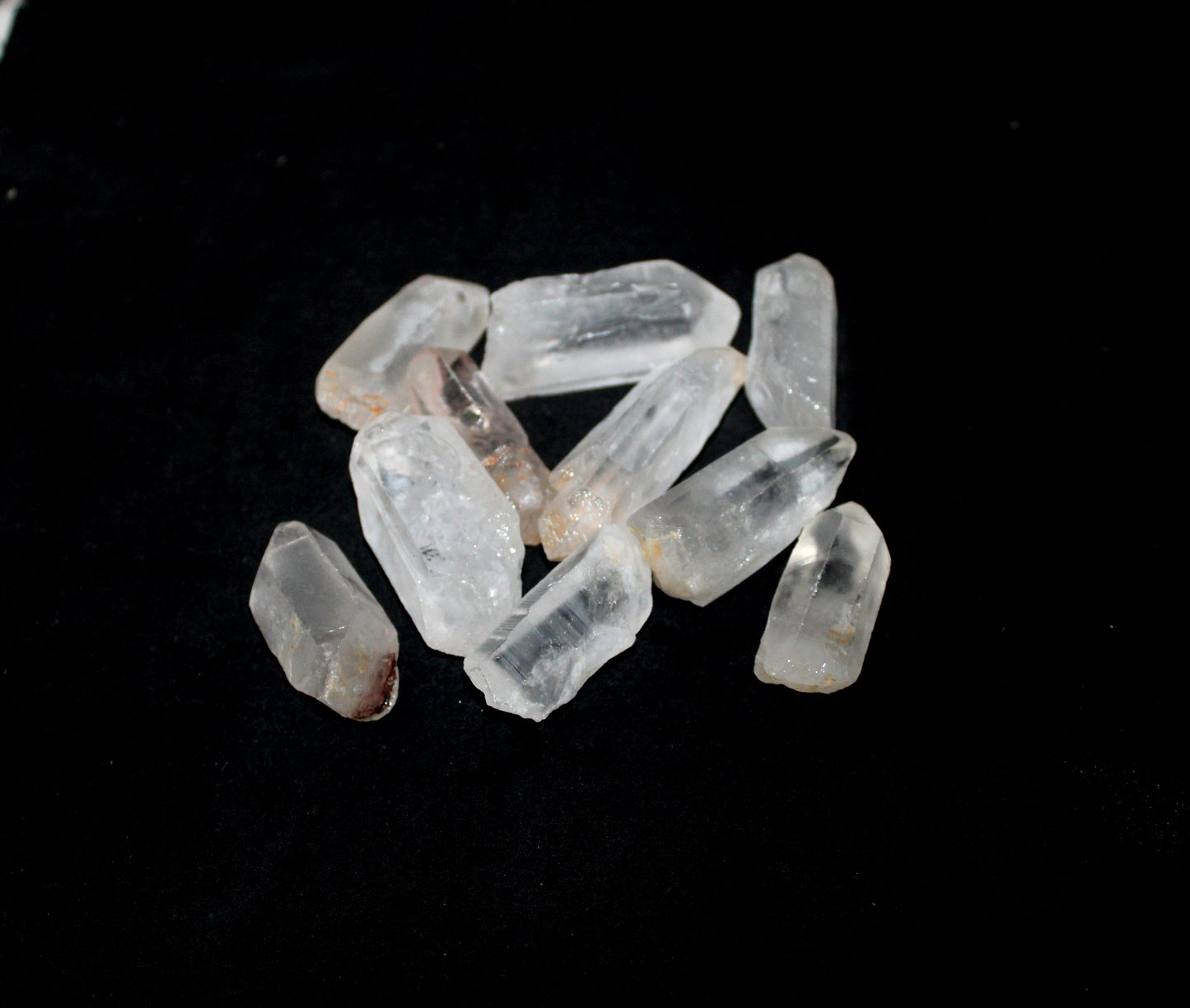 Natural Clear Quartz Raw Points - 250 grams