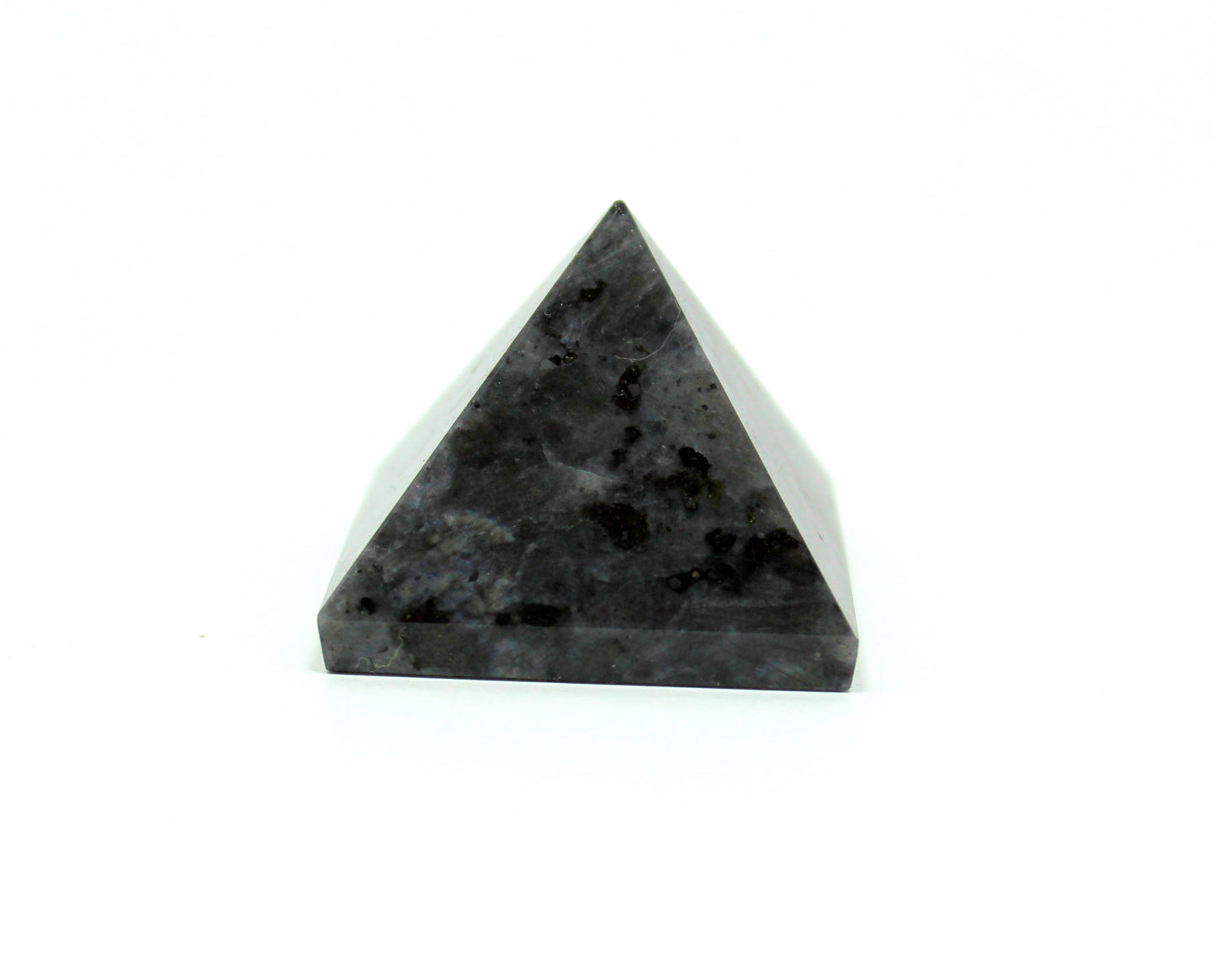 Natural Larvikite Pyramid 50 mm