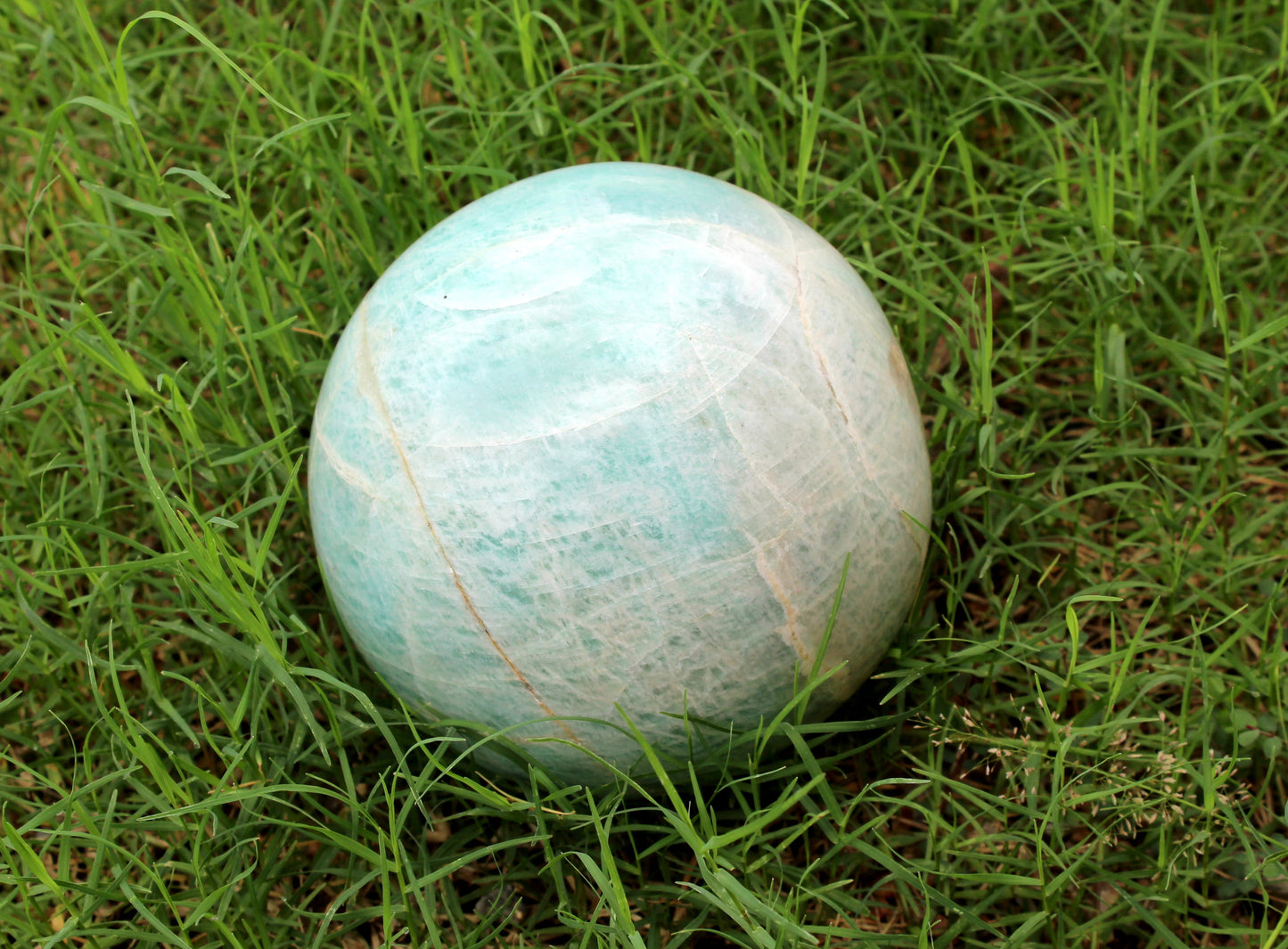 Natural Large 110 mm Amazonite Sphere