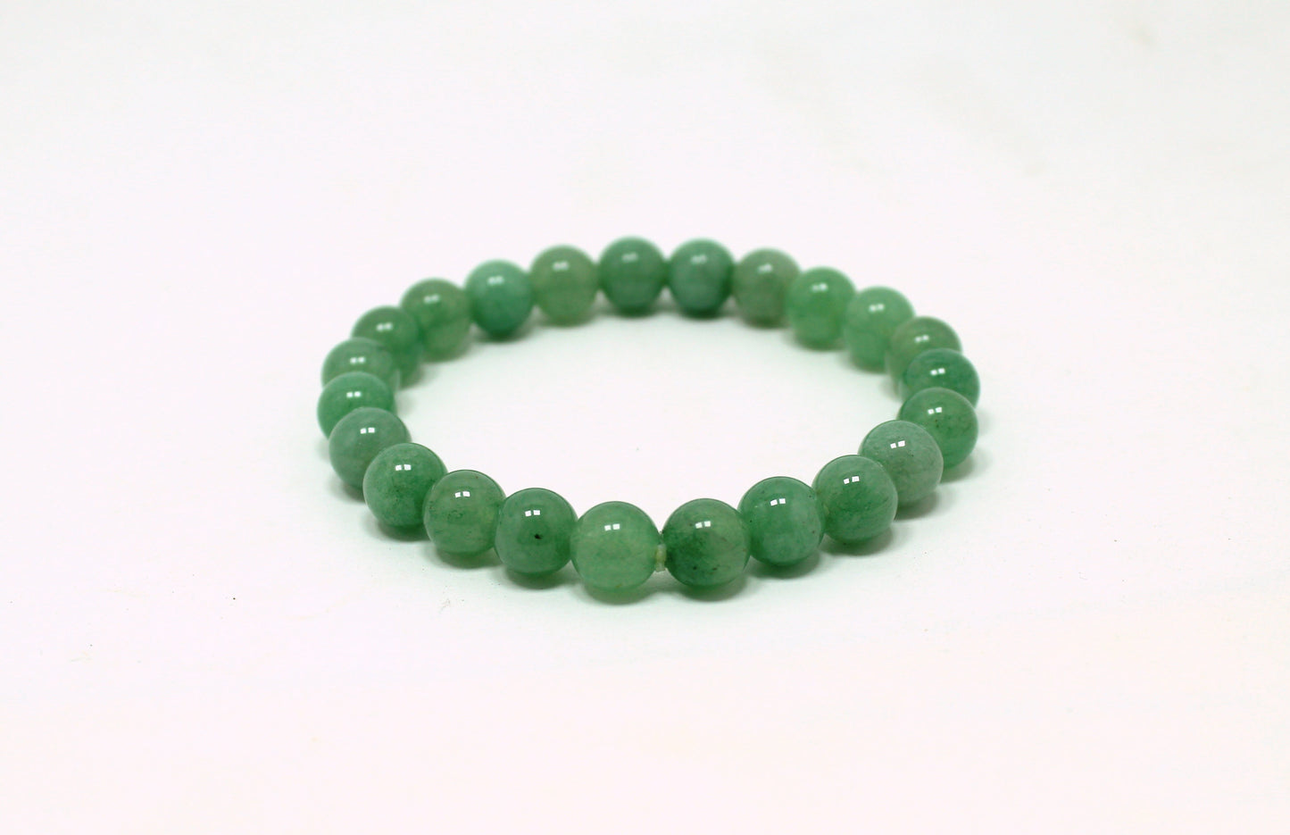 Natural Green Aventurine Bead Bracelet