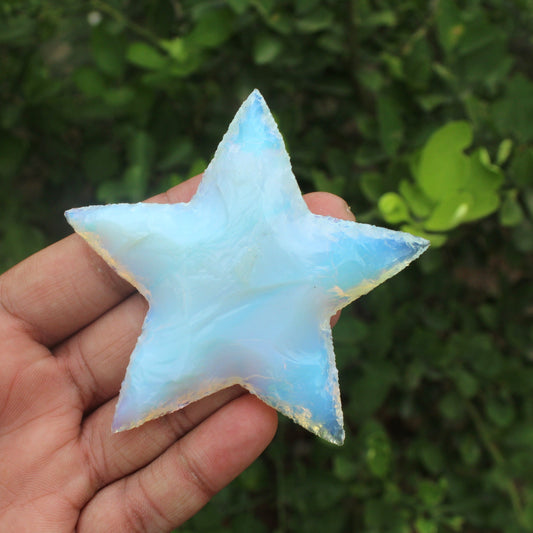 Opalite Raw Large Star